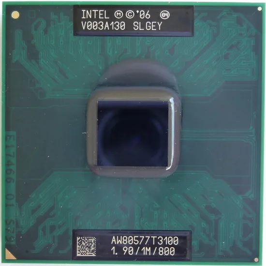 Процессор для ноутбука Intel Celeron Dual-Core T3100/1M Cache 1.9 GHz/mPGA478MN (Socket P) | Компьютеры и офис