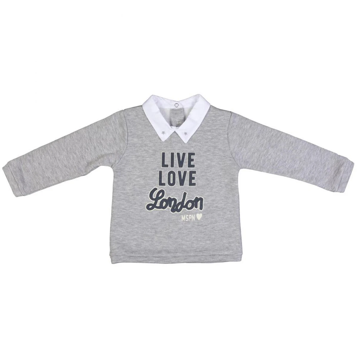 

Bebepan Star Colar Sweatshirt Girl
