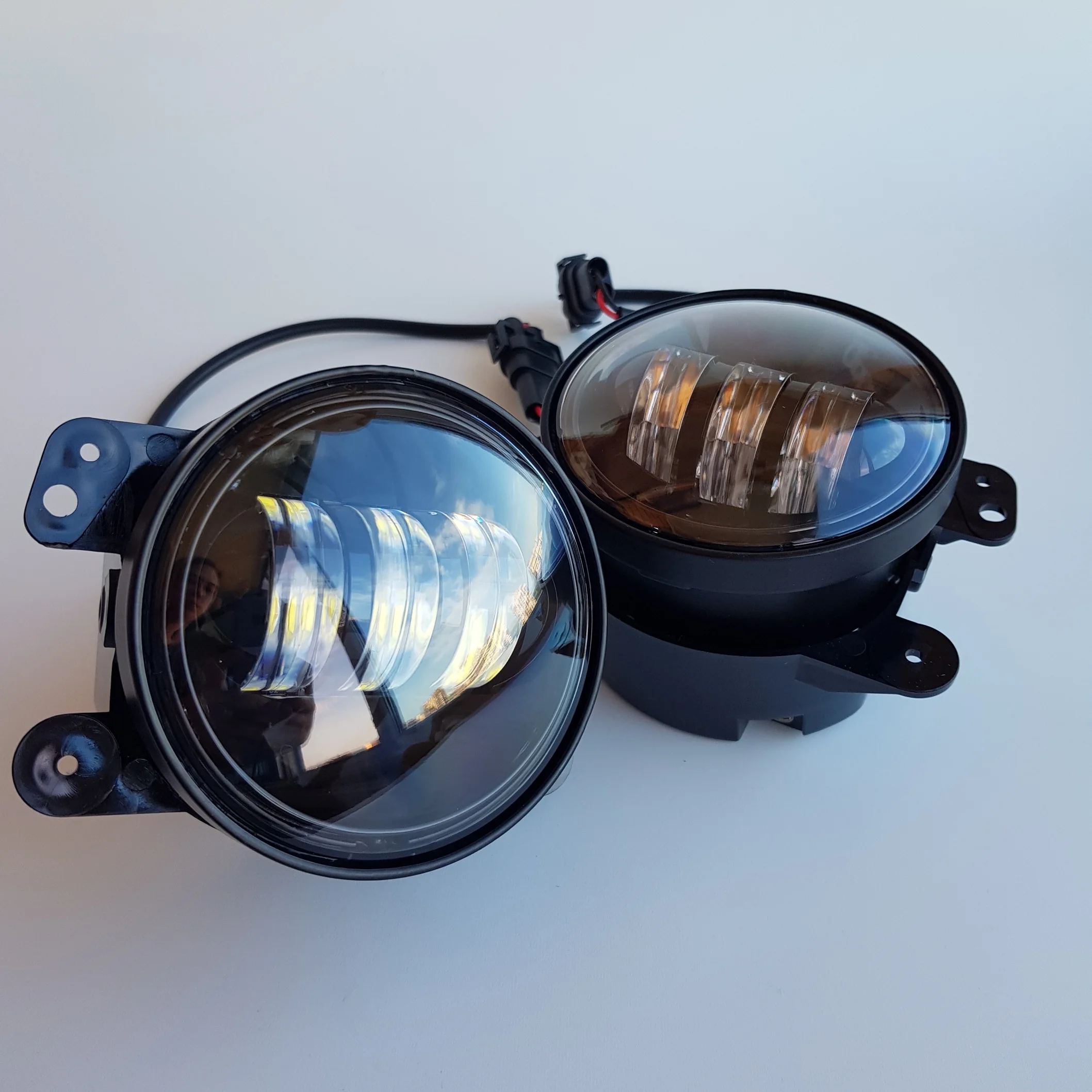 LED ПТФ противотуманные фары Lada Vesta Grand Cherokee Dodge Chrysler квадроциклы Stels | Автомобили и