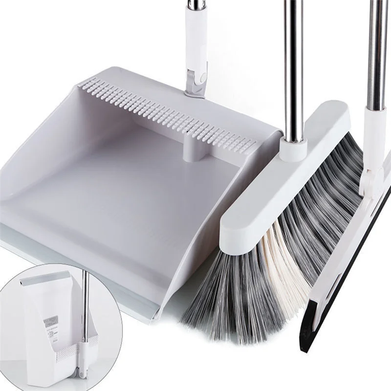 

Floor Cleaning Dust Brooms Folding Dustpan Garbage Collector Kitchen Set Tools For Sweeping Brush Household Products Cleaner