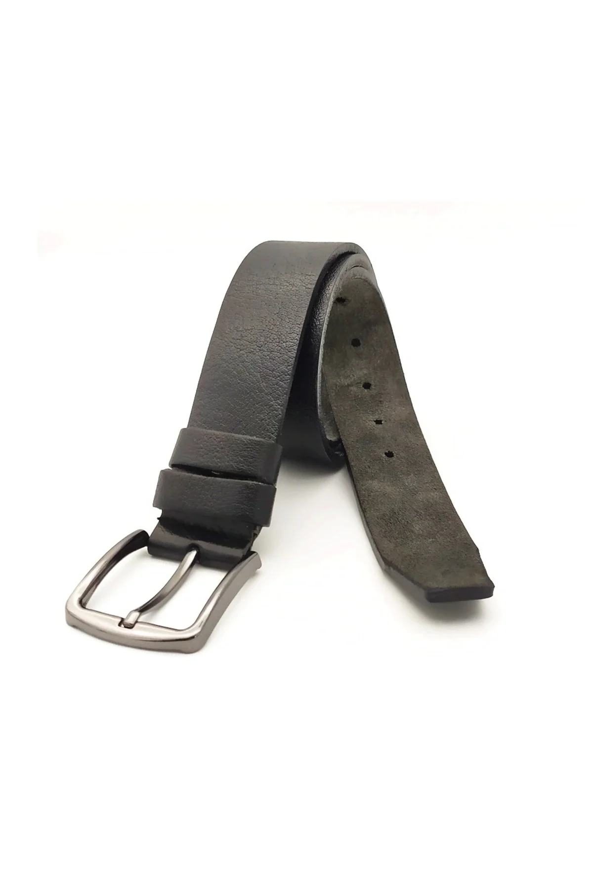 Men's Genuine Leather Belt For Jeans and Trousers 100% Genuine Buffalo Leather Long Life Soft Belt High Quality Made in Turkey