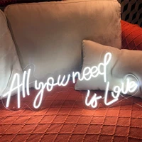 ineonlife all you need is love neon sign custom light ins home room bar party club shop aesthetic bedroom walldecor wedding gift
