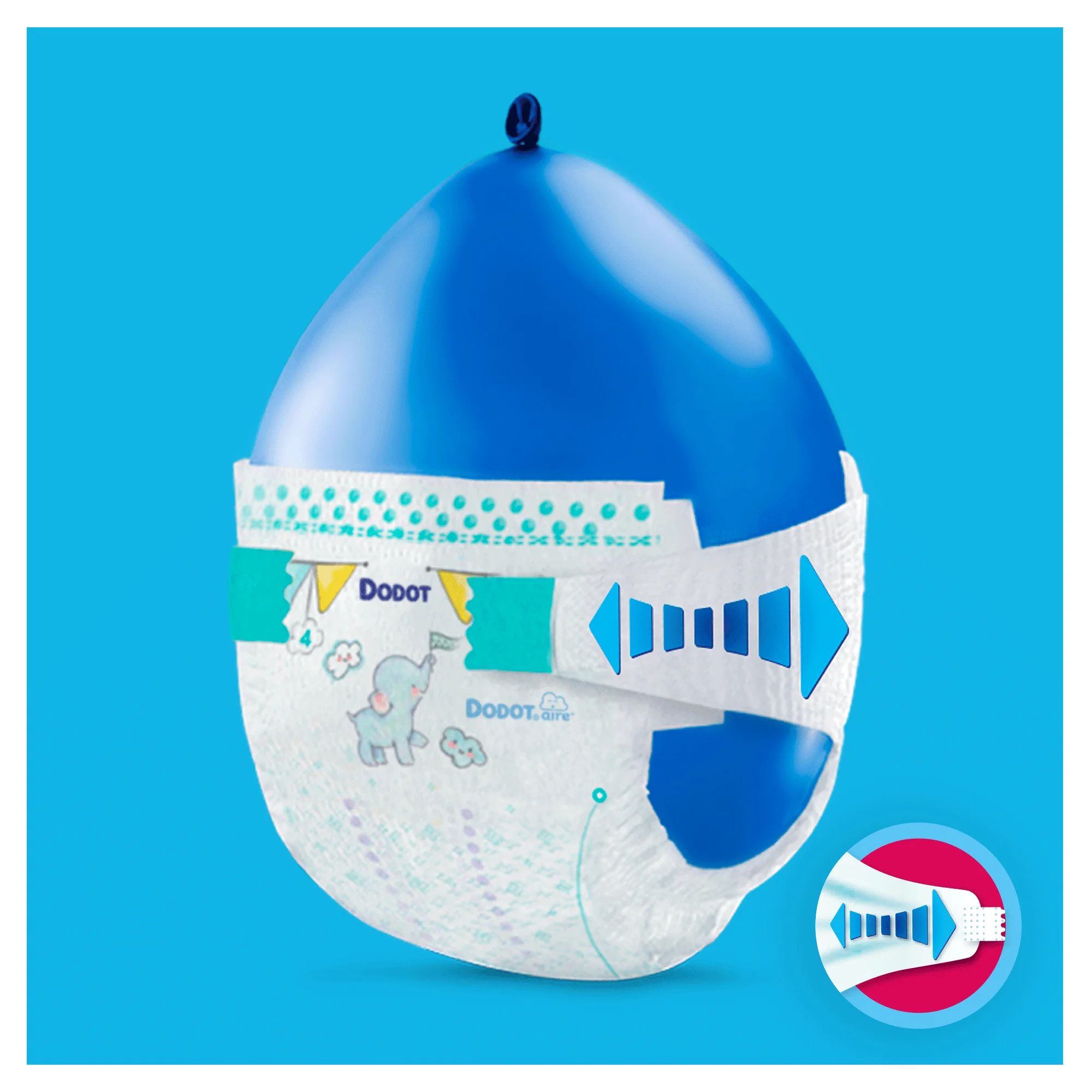 Подгузники Dodot Box stadies T6 102|Одноразовые подгузники| |