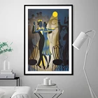 Танцы в стиле ретро tango художественные плакаты, романтические парные художественные принты, модная бальная комната гостиная настенная декоративная живопись, оригинальный дизайн