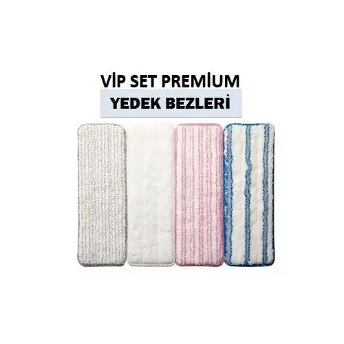VİP AHMET Vip Set Premium Mop + 4 Adet Yedek|Швабры| |