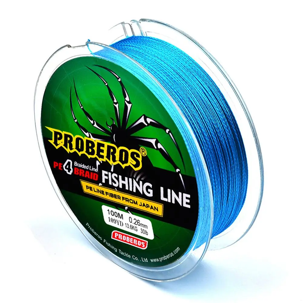 

100m 4 Strands PE Multifilament Braided Fishing Line 6-100lb Saltwater Carp Floating Fly Fishing Line Braided Wire 0.1mm-0.6mm