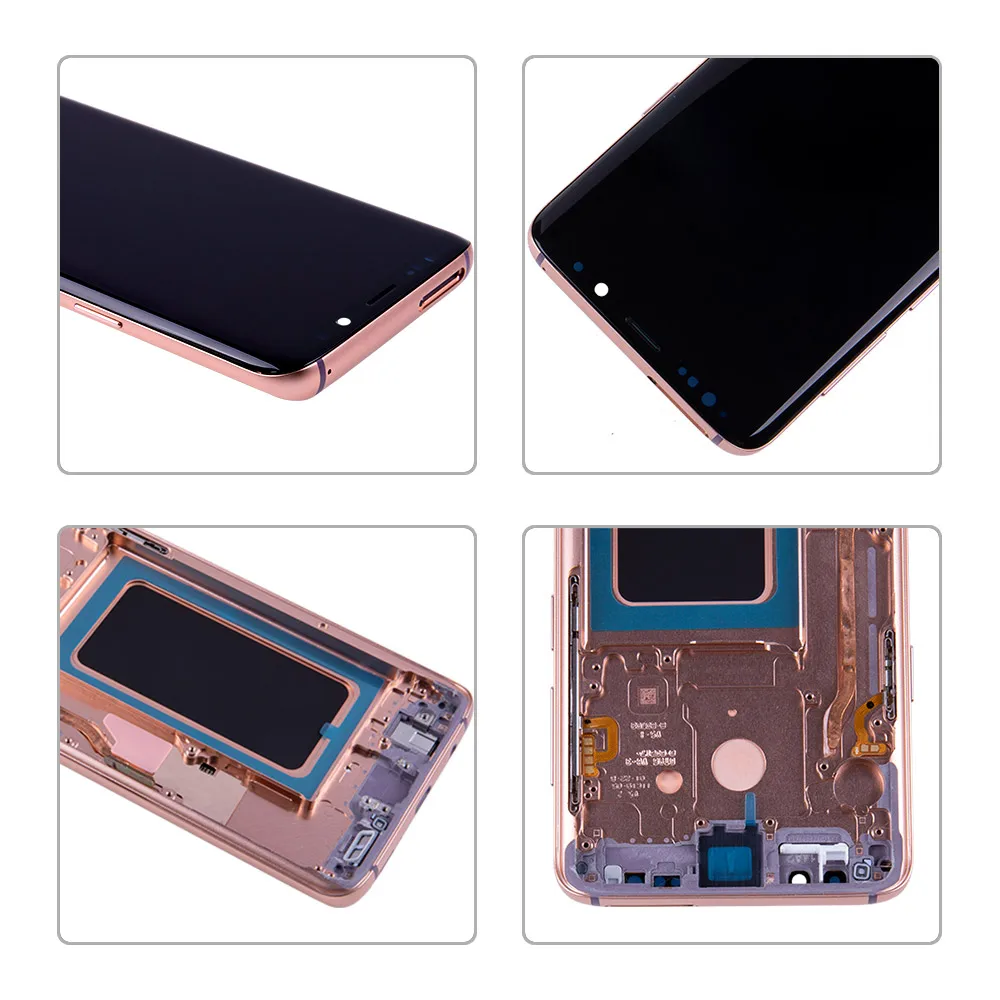Ori для samsung Galaxy S9 Plus G965F G965U G965W AMOLED дисплей с кодирующий преобразователь сенсорного экрана в сборе запасные части
