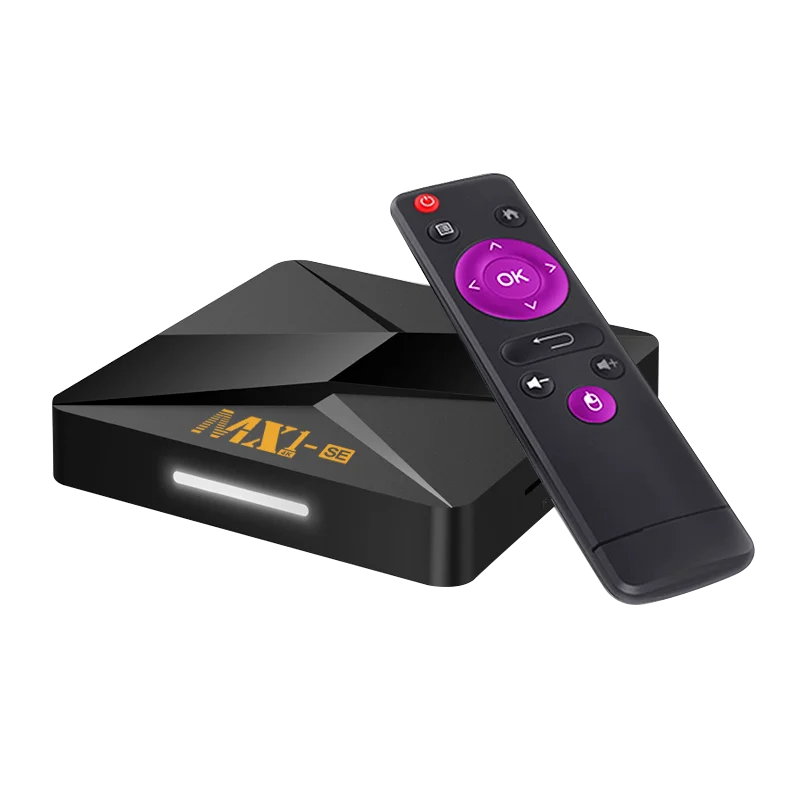 ТВ приставка Mx1 SE Android 9 0 RK3228A MX Pro 4K Smart Media Player 1G 8G Full HD Live Home YouTube Netflix телеприставка