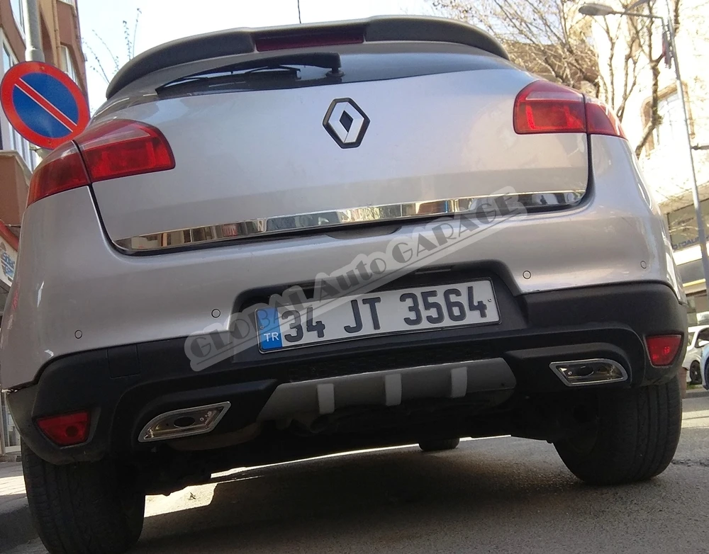 Универсальный автомобильный удлинитель для заднего бампера хэтчбека Renault Megane 3