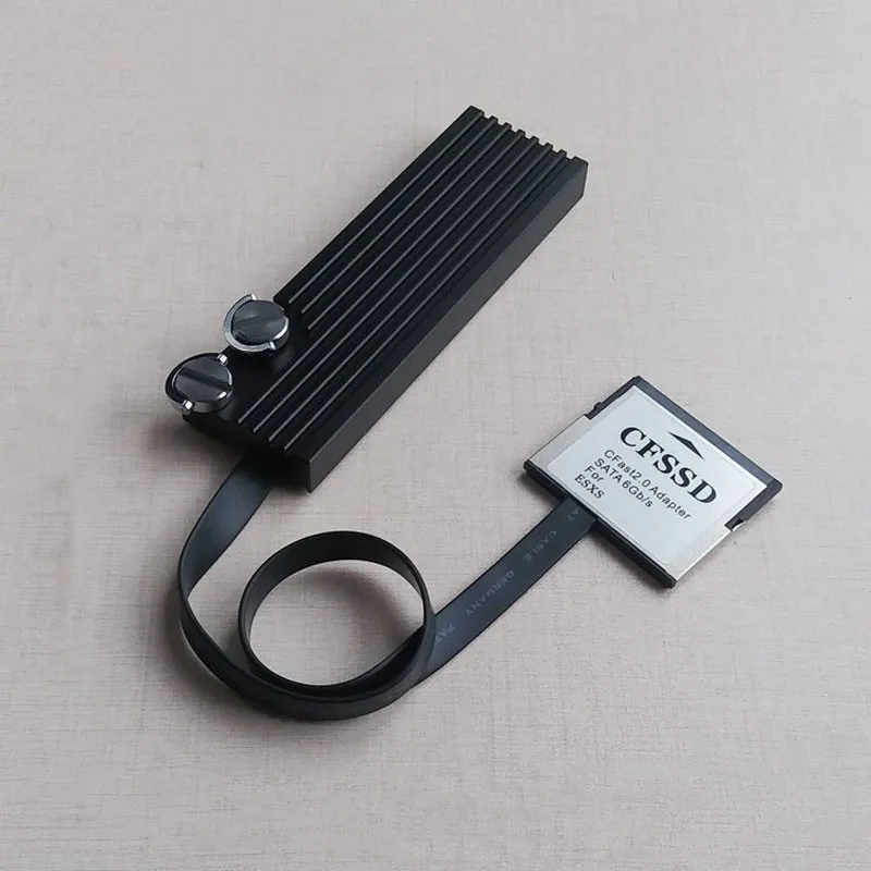 Billig TZT CFast Zu SSD CFSSD CFast 2,0 Adapter SATA 6 Gb/s CFast 2,0 Zu SSD M.2 SATA Für Komodo BMPCC4K ZCAM E2
