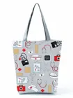 Портативная модная сумка для медсестер с принтом, водонепроницаемые пляжные сумки для поездок на открытом воздухе для женщин, Вместительная женская сумка через плечо для покупок