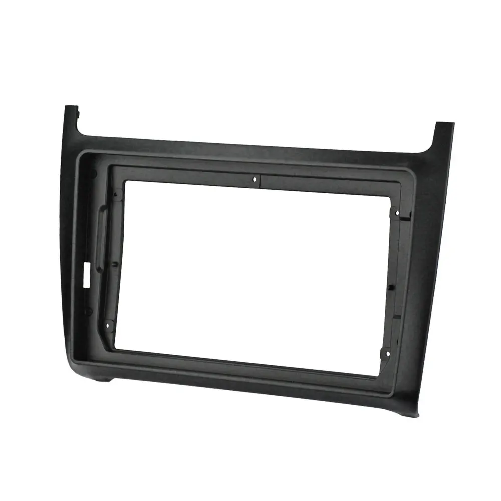 Двойная Автомобильная рамка для Volkswagen Polo 2 Din 9 дюймов 2014 2015 2015-2019 DVD GPS Android комплект