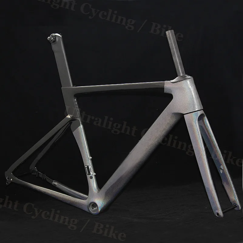 Набор рамок для велосипеда Pro Sa gan из углеродного волокна Дорожная рама гонки 700C