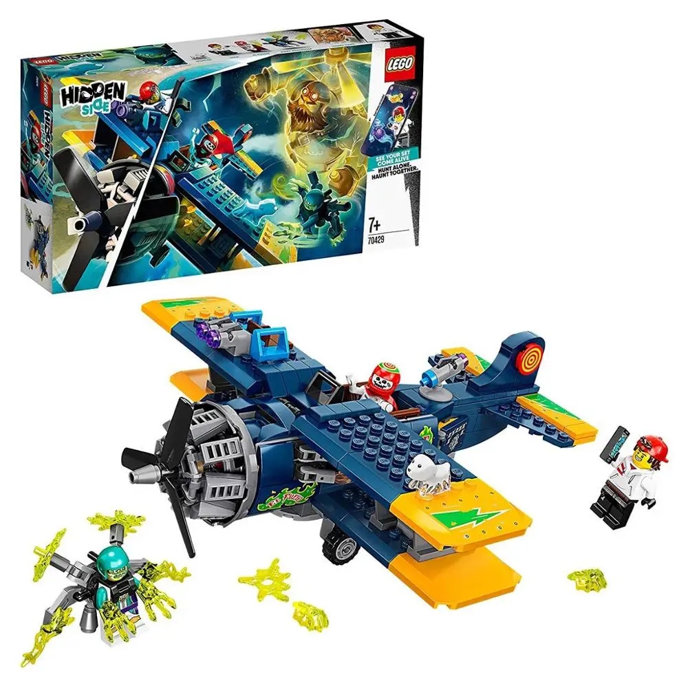 Перевернутый изображение чтобы увеличить масштаб в самолете трюков LEGO Скрытая