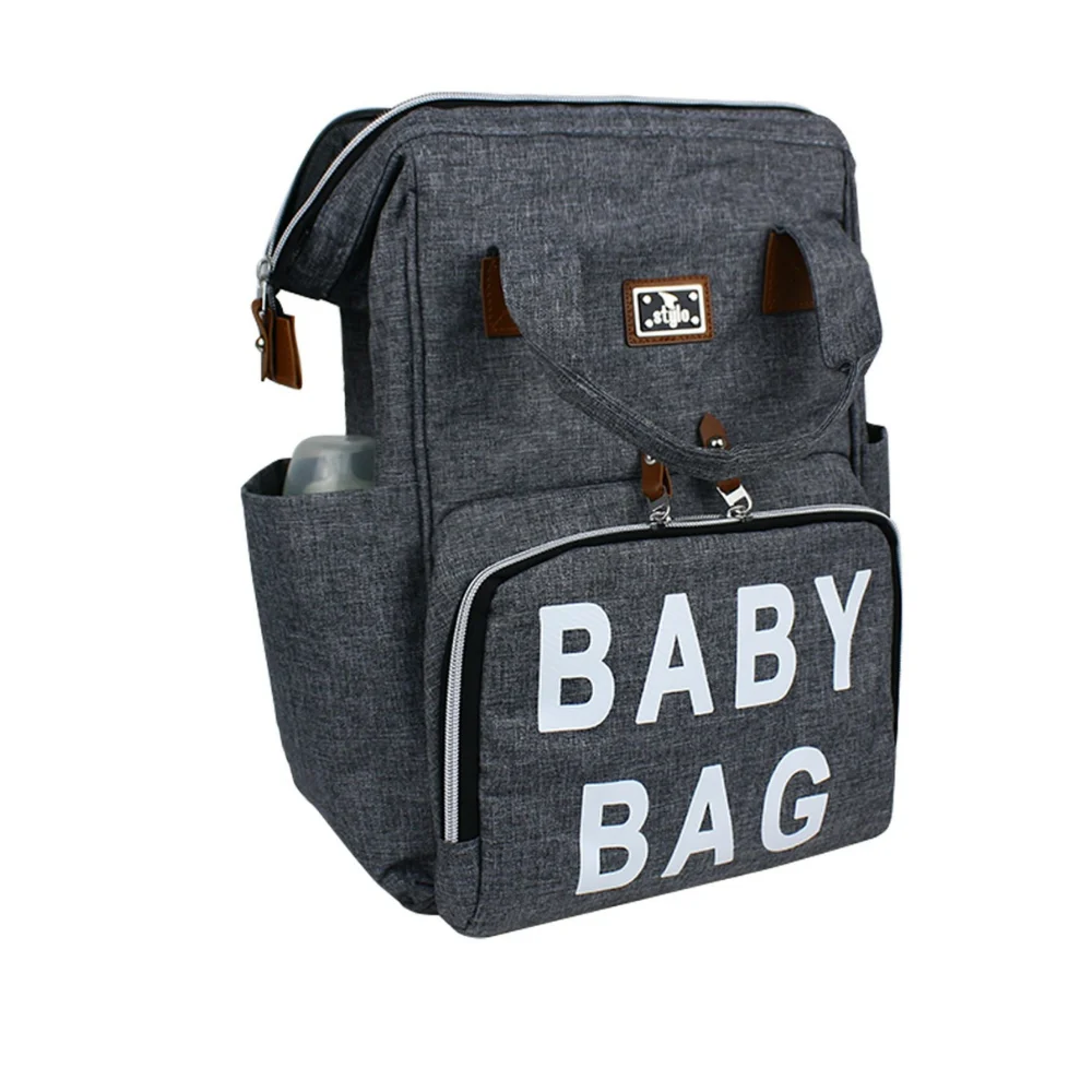Stylo Bag Mother Handbag Insulated Pockets Waterproof Fabric Kids Baby Bag Child Backbag Tote Maternity Women's Dress Bag рюкзак enlarge
