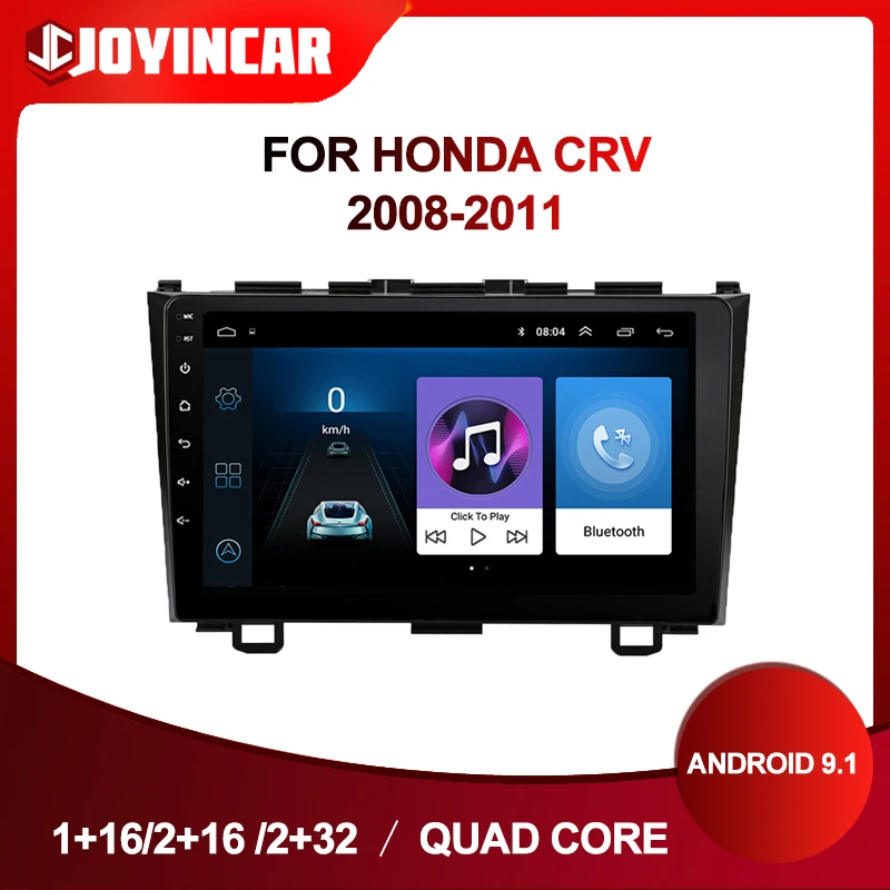 Автомобильное радио 9 &quot2 din Android 1 для Honda/CRV/CR V 2006 2007 2008 2011 Автомобильный