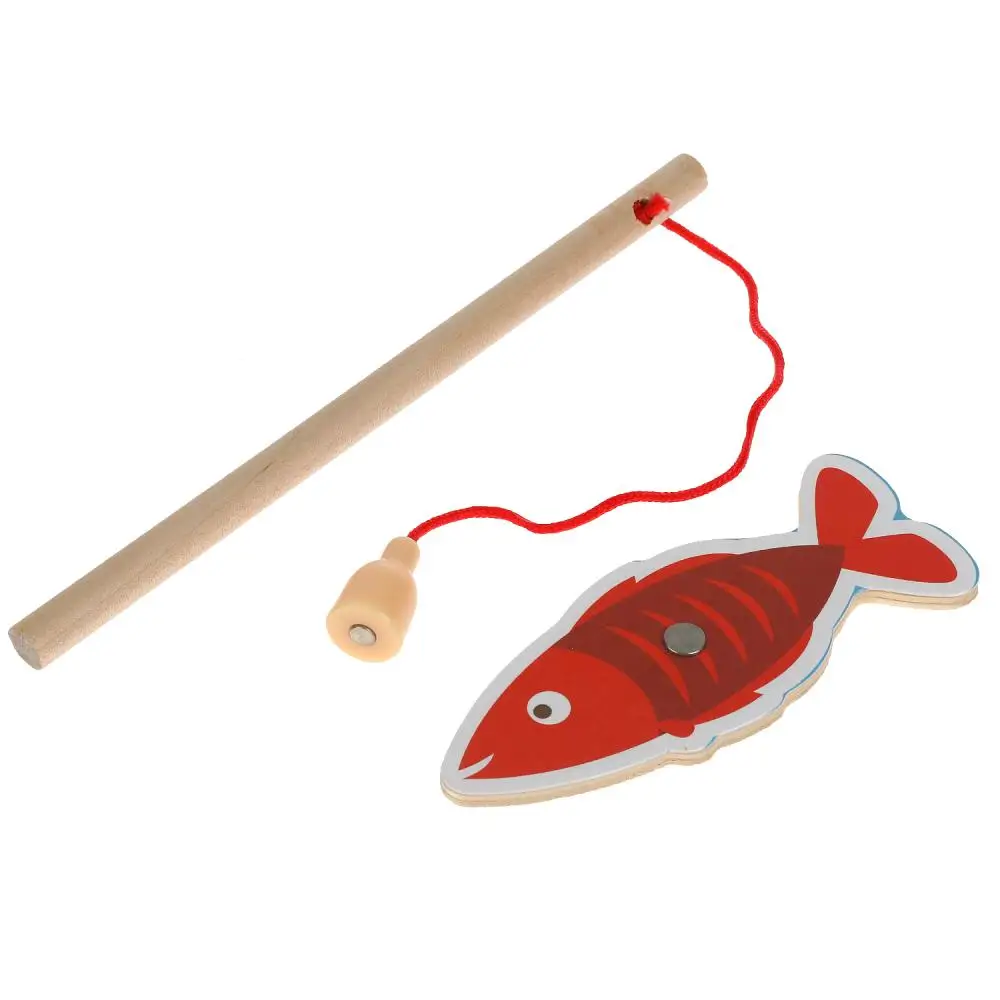 Игрушка деревянная Ми-ми-мишки рыбалка на пруду, ТМ Буратино MMM-23