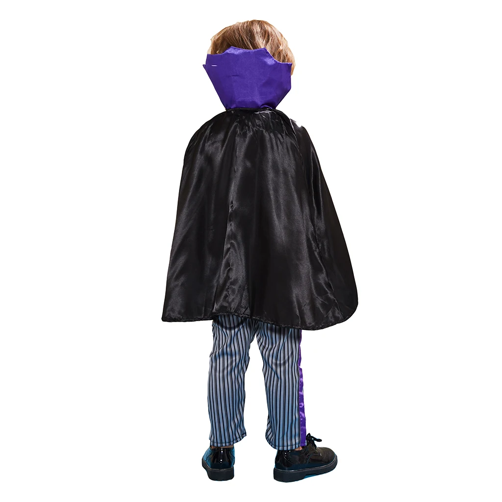 Snailify фиолетовый костюм вампира Малыш Дракула вампир косплей для Хэллоуина