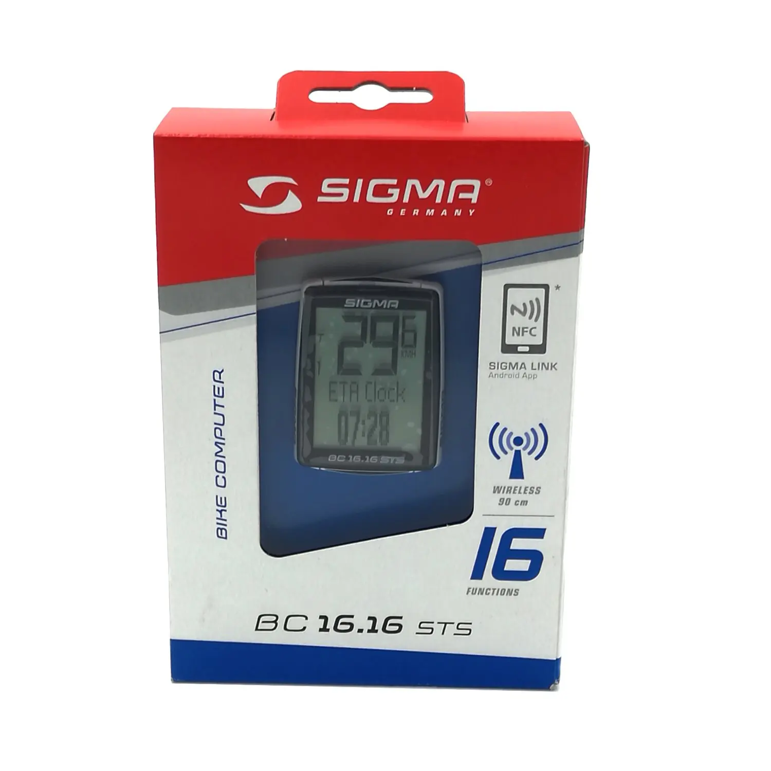 Computer Sigma BC 16.16 Sts 16 functions wireless black 01617 | Спорт и развлечения