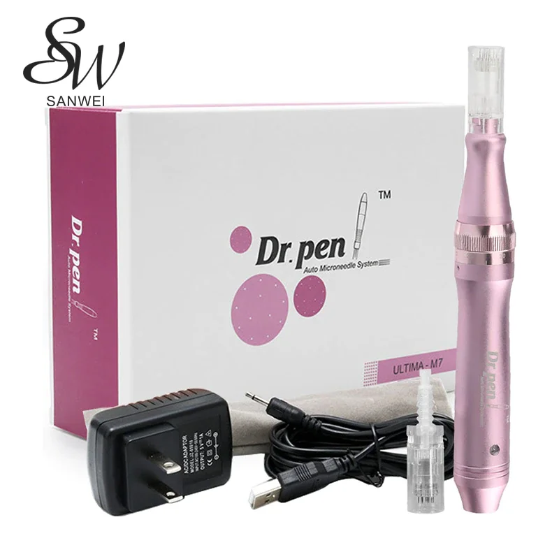 Electric  Derma Dr.pen M7-W  Wireless Skin Care Machine Device Tattoo Microblading Tattoo Needles  Mesotherapy Facial Tools