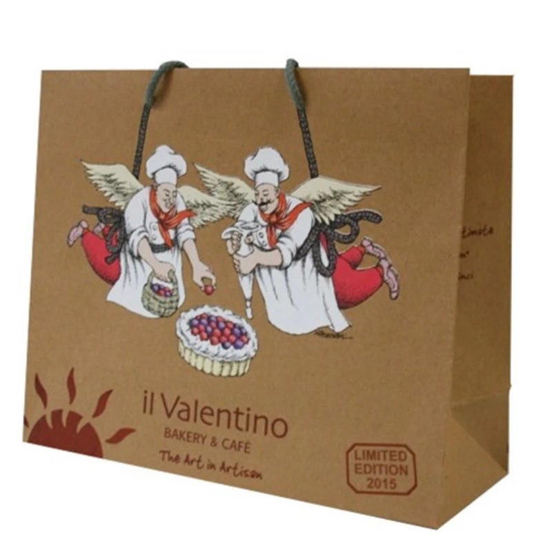 

Gift bag paper bags Business portable snacks garment bag make up packaging