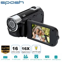 spash 1080p video camera hd digital camcorder 2 7 inch 16mp high definition dv cameras 270 degree rotation digital camcorder