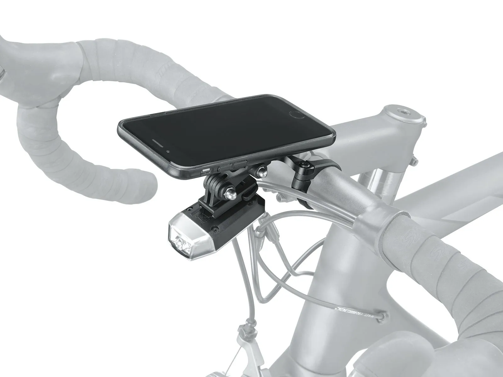 Крепление для телефона на руль Topeak RideCase Center Mount (TC1028) | Спорт и развлечения