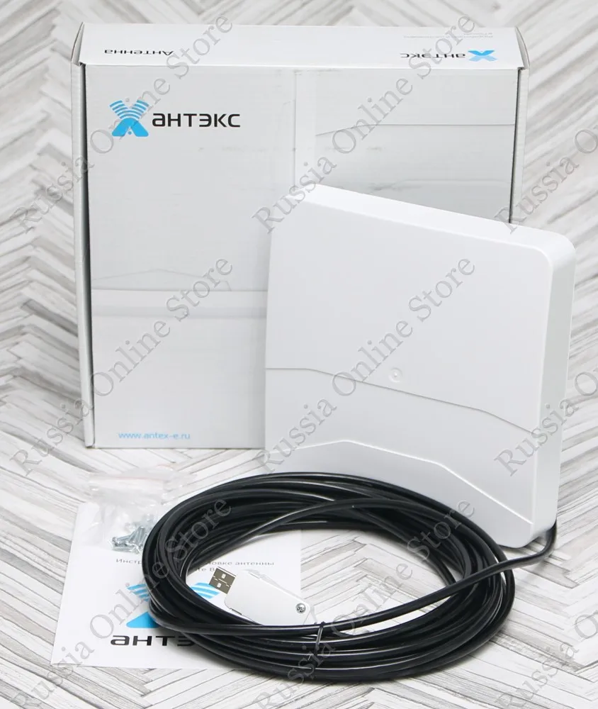 Акция Антенна комнатная Антэкс Petra LITE BOX HOME MIMO 9dB с боксом для 3G/4G модема E3372 E3272 E3372m