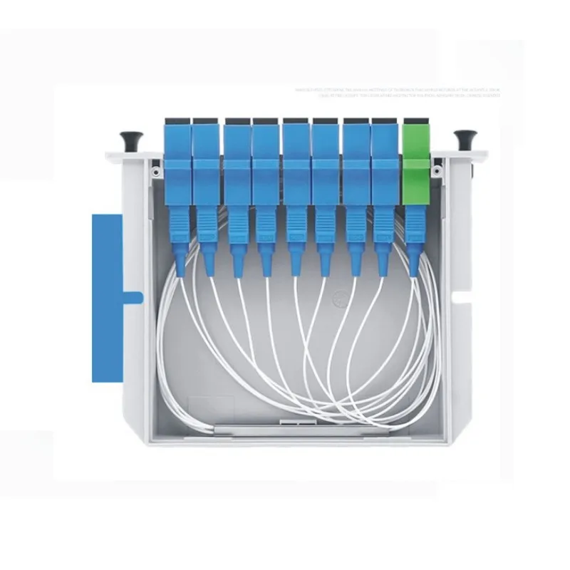 Распределитель волоконных Waveguide типа Sc Apc FTTH с 1X8 1/16 SC/APC/UPC PLC Planar 10 шт. | Мобильные