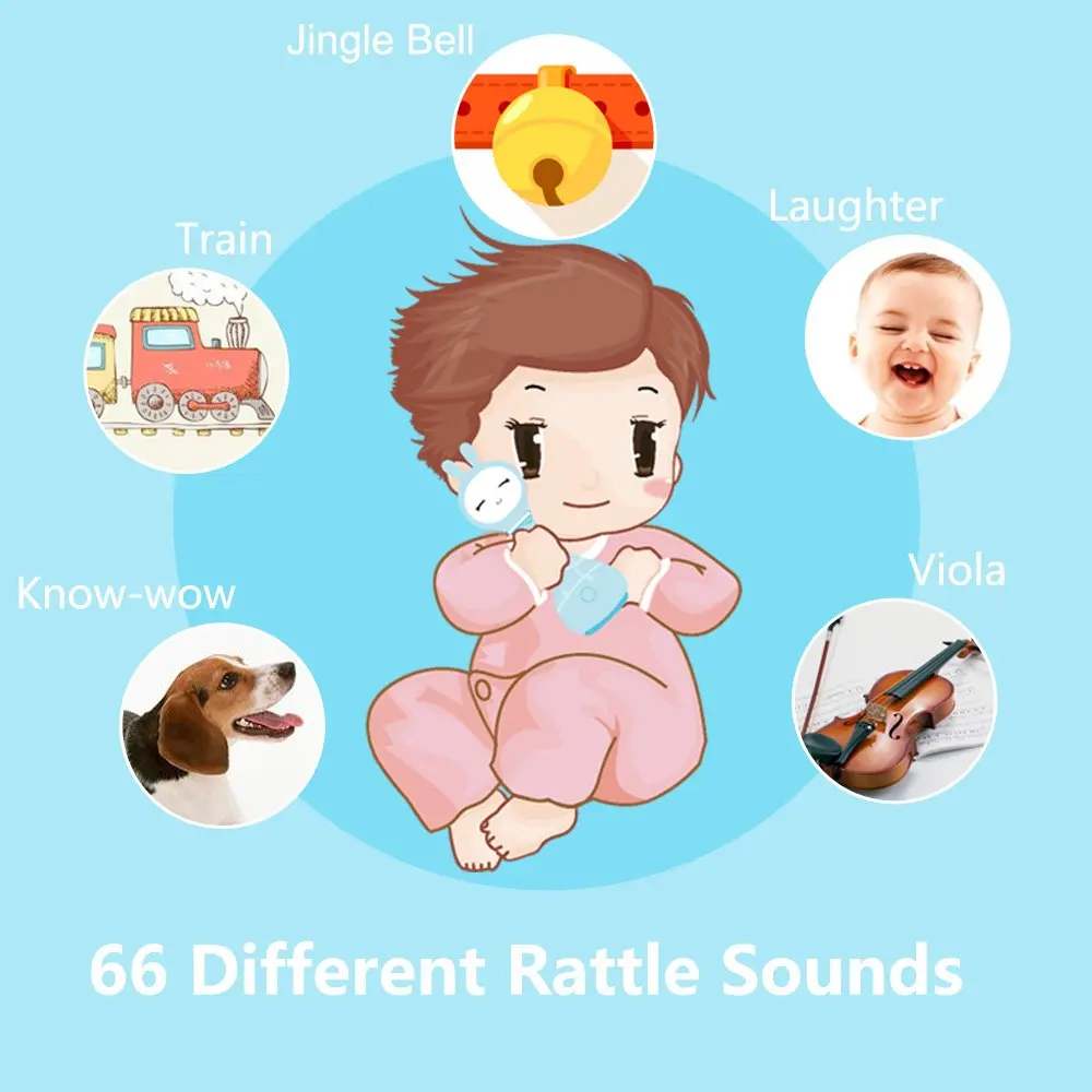 R1 Alilo Smarty Bunny Новорожденные электронные погремушки с рассказами музыкальный