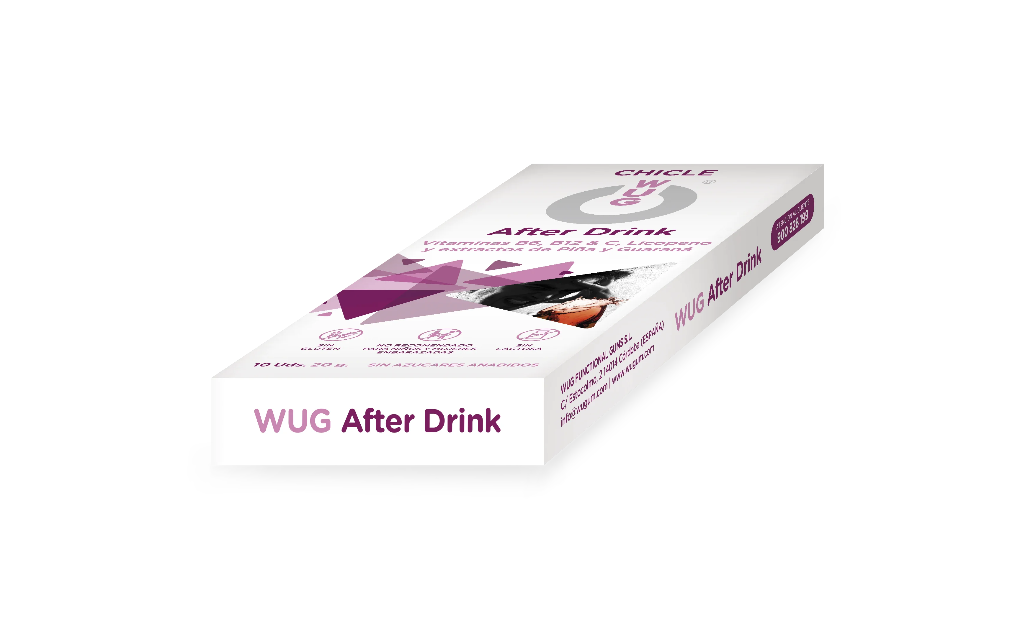 CHICLE QUITARRESACAS WUG 10 unidades | Красота и здоровье