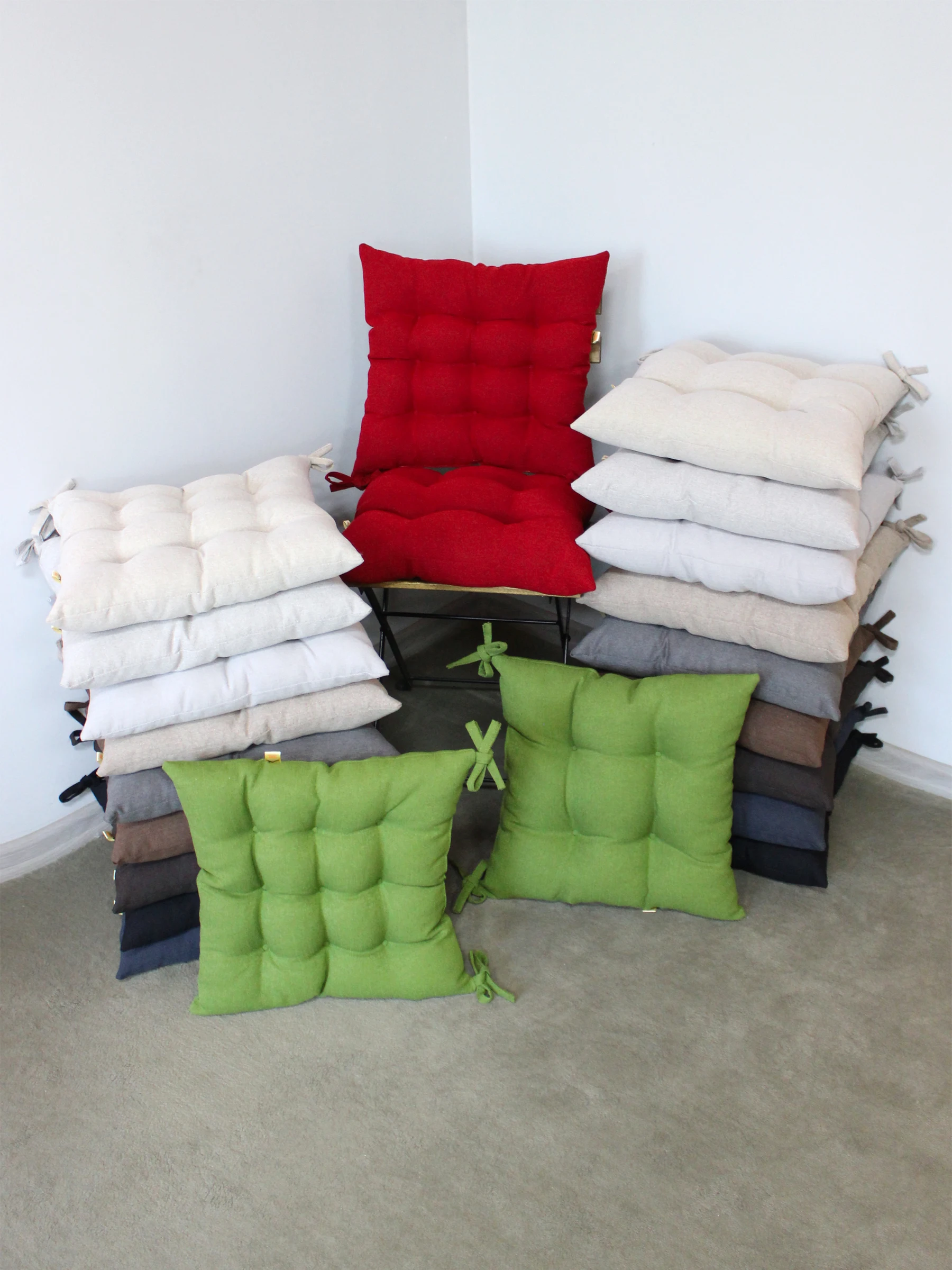 Декоративная подушка для стула 42x42 см MATEX HAGA дома мягкие кухонные удобные сиденья