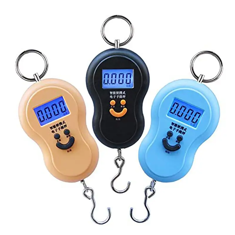 Портативные электронные весы безмен для багажа PORTABLE ELECTRONIC SCALE от 0 045кг до 50 кг TG0004