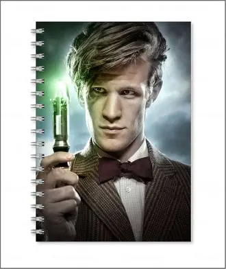 Тетрадь Доктор Кто Doctor Who №12 А4 | Канцтовары для офиса и дома