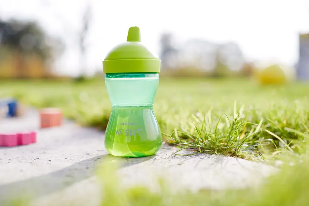 Philips Avent Чашка непроливайка с твердым носиком 300 мл зеленая|Чашки| |