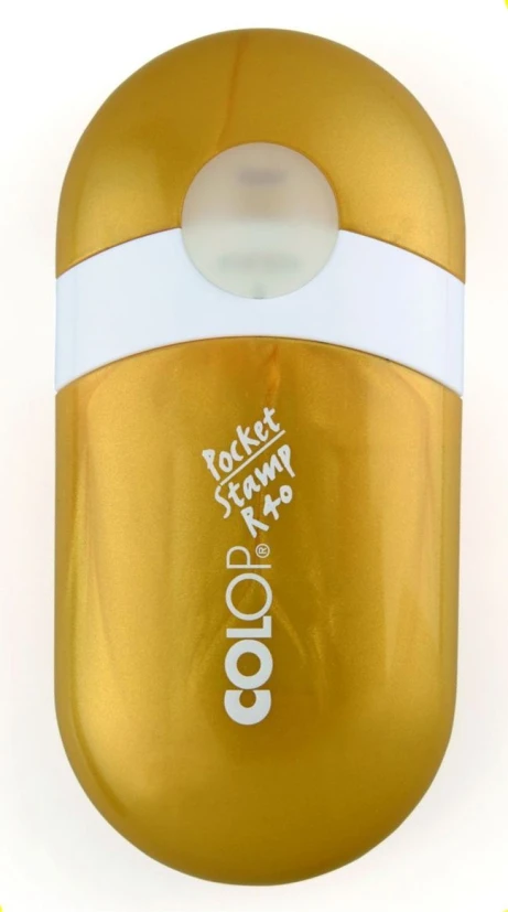 Карманная оснастка для печати диам. 40мм Pocket Stamp R40 | Канцтовары офиса и дома