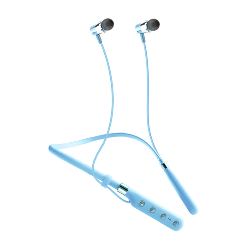 

Bluetooth 5.0 Neckband Headphones Sports Earbuds in Ear Earphone 20H Hands-Free Calls Rechargeable IPX5 Waterproof Headset