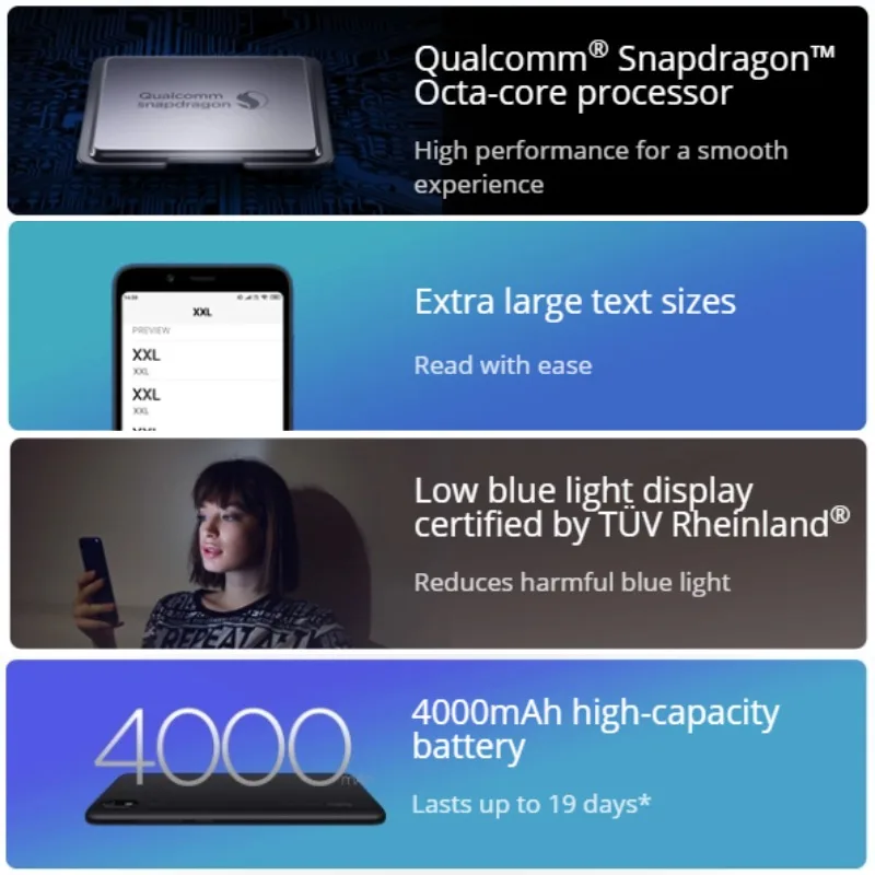 Глобальная версия Xiaomi Redmi 7A 16 ГБ rom 2 ram (абсолютно новая/запечатанная) 7a gb телефон