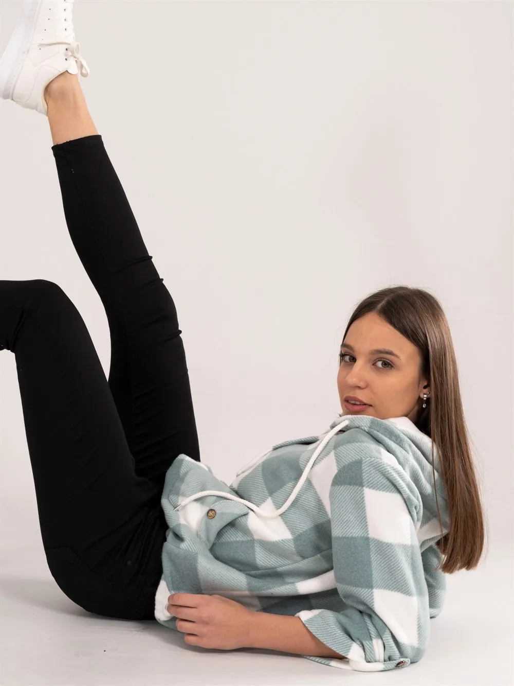 

New Trend Women's High Waist 5 Pocket Gabardine Trousers