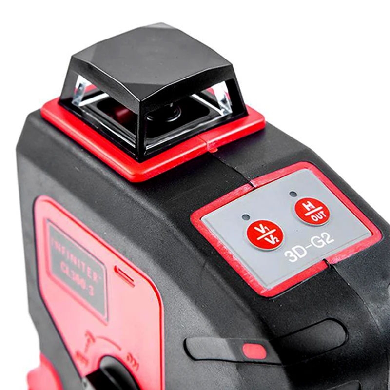 Professional laser level (level) 360 degree 3D infiniter cl360-3. Laser with green beam and | Инструменты
