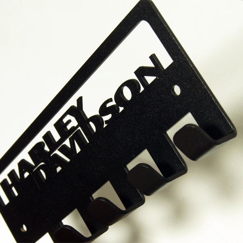 Ключница вешалка с надписью Harley Davidson Металлическая Мото аксессуар Харлей