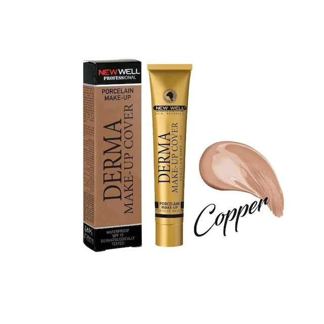 

NEW WELL DERMA COVER Тональная основа Медь 30 мл 333496838