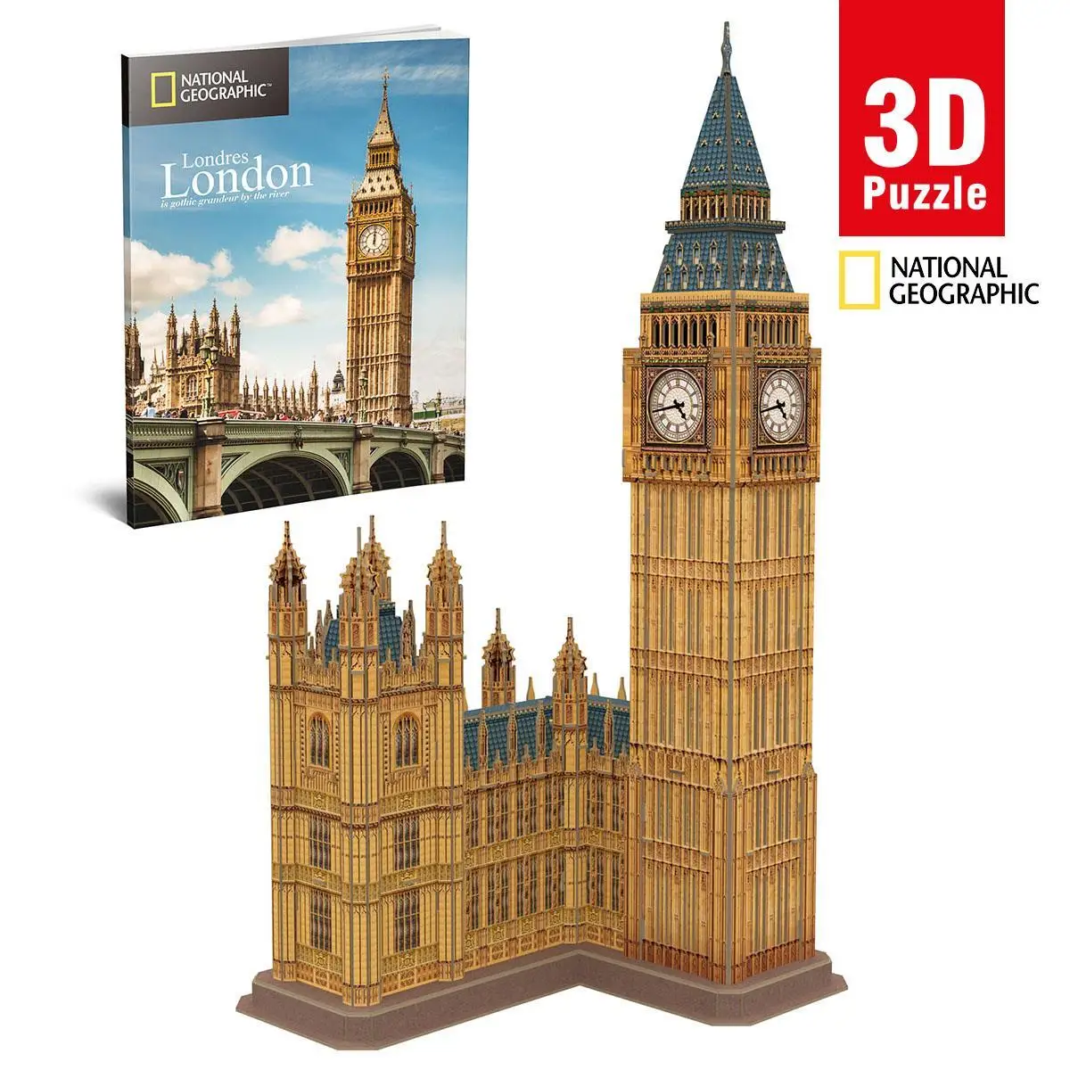 

Веселый кубик национальных географических Биг Бен Uk 3D головоломки для детей-это хобби ради интереса качество образования головоломки