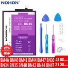 Оригинальный аккумулятор NOHON для Xiaomi Redmi 4 6 Pro 3 3S 4X 4A 5A 5 Plus 2 BM47 BM4A BN30 BN34 BN35 BN40 BN42 BN44 BN47 BM41