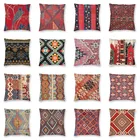 Декоративный бархатный ковер с цветочным рисунком птицы и трикотажной подушкой