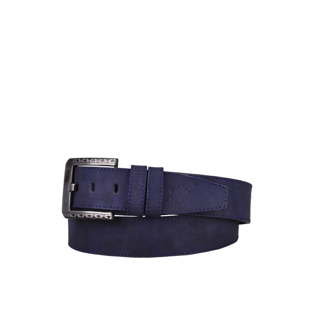 Trg Polo Artificial Leather-Sports Men's Belt, Six Different Color Options, 4,5 Cm Width, 105-130 Cm Length, Special Logo Design