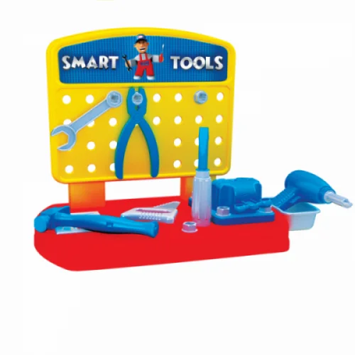 Набор инструментов из 30 предметов и верстак настольный|Игрушечные инструменты| |