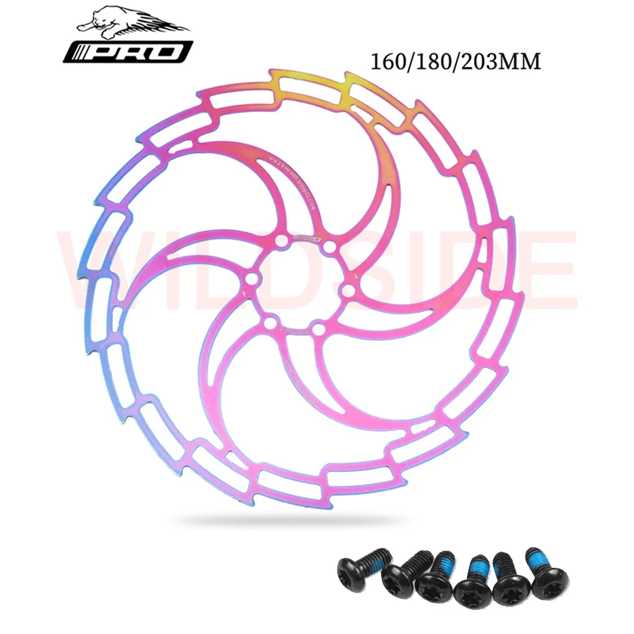 Тормозной диск IIIPRO для велосипеда горного ротор с плавающим диском полый