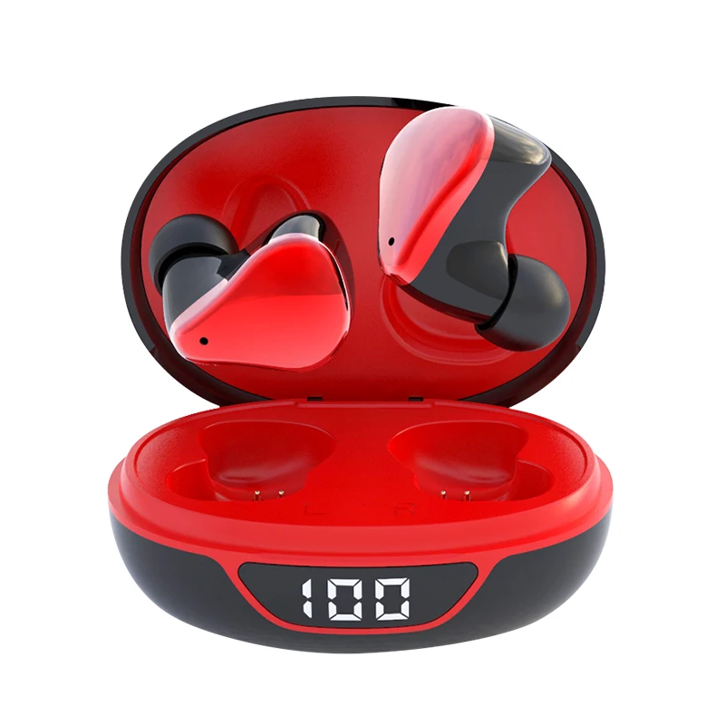 

2022 new P68 in-ear sports bluetooth headset high-value digital display mini music private mode game bluetooth headset