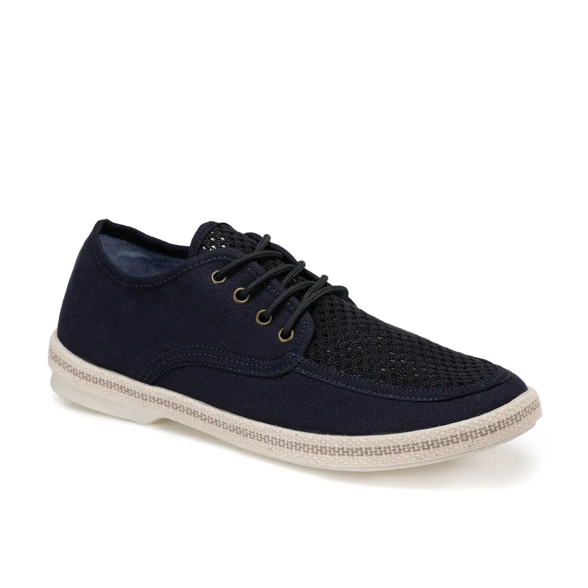

Navy Blue Men Shoes Summer Mesh Casual Comfortable Walking 2021 Cheap Style Style Lace-Up White Sole